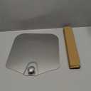 Aluminum Pizza Peel Metal - 12 x 14 Inch. Pizza Spatula for Oven with Foldable Wood Handle. Pizza Oven Accessories Tools. Turning Peel, Bread, Pastry, Dough, Cake Spatula