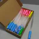 M.best 30pcs Glow Sticks Party Supplies, 3 Modes Colorful Flashing LED Light Up Glow Wands Sticks for Party Favors