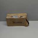 2 Pack Stackable Refrigerator Organizer, Soda Can Dispenser Pop Cans Container Beverage Holder with Lid for Fridge, Freezer, Kitchen, Clear Plastic Storage Bins-Holds 10 Cans Each