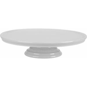 Le Creuset Stoneware Cake Stand, 12", White