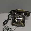 Retro Landline Home Phone,TelPal Corded Old Fashion Desk Phones, Basic Decorative Analog Telephone Set, Senior Telephones for Home/Office/Hotel… (Bronze)