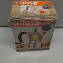 Imusa USA Aluminum Stovetop 6-cup Espresso Maker (B120-43V), Silver