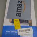 Velpeau Arm Sling for Sleep, Shoulder Immobilizer for Women & Men - Very Soft Sling for Rotator Cuff Tear, Fractured, Dislocation, Broken, Postoperative, Fits Left & Right (Blue, L: Bust 39.5-51.3)
