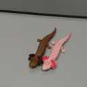 TOYANDONA 2Pcs Lifelike Salamander Model Fake Plastic Action Figure Realistic Favors Toys Prank and Prop, Scene Layout Salamander Decor, 8.20X2.50X1.20CM, STA44PN5CTH1812AOUNCM