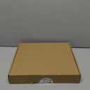 Fan&Ran Leather 3 Ring Binder, 1" Round Rings for 8.5"x11" Paper and Sheet Protectors, Interior Pockets & Snap Closure, Letter Size, Vintage Brown
