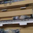 Gisafai 2 Pcs Extendable Suction Cup Towel Bar for Bathroom 20-32 Inches Towel Rack Shower Hanger Rod with Stickers Adjustable Long Holder for Glass Shower Door Wall Bath Kitchen(Matte Black)