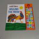 World of Eric Carle, Around the Farm 30-Button Animal Sound Book - Great for First Words - PI Kids