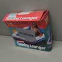 Premium Inflatable Tanning Pool Lounger | Large Inflatable Tanning Bed for Adults - 4 in 1 Multipurpose Suntan Tub | Pool Floats Adults, Inflatable Pool Float | Tanning Float - Sunbathing Pool Raft