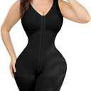M MYODRESS Fajas Colombianas Shapewear for Women Tummy Control Bodysuit Body Shaper for Women Post Surgery Compression XS