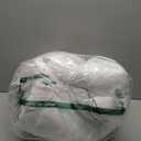 DROVAN Mattress Topper Full Size - Extra Thick Mattress Pad Cover - Pillow Top Deep Pocket with Breathable 7D Spiral Fiber Filling Cooling Mattress Cover (White)