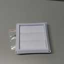 Funmit 4" Dryer Vent Cover for Exterior Wall Vent Hood Outlet Airflow Dryer Air Vent with Screen Includes 4 Screw for Easy Installation (White)