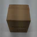 Tissue Box Cover,Bamboo Tissue Box Holder with Acrylic Lid,Tissue Holder for Tabletop Night Stands Bathroom Office (Natural, (5.5 * 5.5 * 6.3) inch)