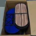 Primary Secondary Air Filter Set 32/925682 32/925683 87037984 87037985 Compatible with John Deere JCB New Holland Case-IH P608533 P600975 87356351 87357353 RE253518 RE253519 6503092M1 6501484M1