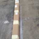 OUZUGIE WPC Acoustic Slat Wall Paneling, 8-Pack 96 x 6 Inches 3D Wall Panels for Interior Wall Decor,Living Room,TV Background,Study Room,Office Spaces,Bedroom,High Grille (Metallic Silver)