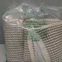 homerella Bathtub Mat Non Slip 35x16, Incl. Hooks for Drying, Extra Long, 100% BPA Free, Shower Mat Non Slip Anti Mold, Machine Washable, Shower Mats for Inside Shower Mildew Resistant (34.5" x 15.5" (Rectangular), Sand)