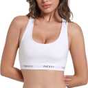 INNERSY Women's Comfy Wireless Everyday Bra Pullover Unlined Full Coverage Bralette L