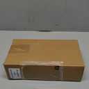 Dandat 32 oz Plastic Long Neck Bottles with Pourer and Caps Plastic Juice Pour Bottles with Stainless Steel Pourer Tapered Spout for Liquor Juice(Silver,4 Pcs)