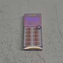 BTArtbox Press on Nails Square - French Tip Press On Nails Short, Seamless Fit Glue on Nails for Nail Art Manicure, 15 Sizes, French Girl