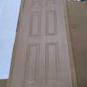 30 in. x 80 in. 6 Panel Hollow Core Oak Finished PVC Composite Interior Door Slab