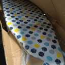 Ironing Board, 48"×15" with Iron Rest, 4 Layer & 7 Adjustable Height Sturdy