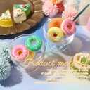 EBOOT 12 Pcs Glass Ice Cream Bowls Set 9 oz Vintage Footed Sundae Cups Mini Dessert Bowls Small Clear Ice Cream Cups Parfait Trifle Bowl for Sundae Nuts Fruit Pudding Snack Cereal Party Favors