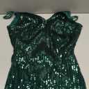 Women's Sequin Cami Dress for Women, Green, Size: Small