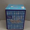 Qcity Silver Shimmer Wall Backdrop 48PCS, Black Back Not See-Through Design, Square Sequin Glitter Backdrop Panel, Perfect for Outdoor Events, Birthdays, Wedding and Party Decoration