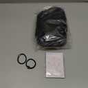 Short Curly Human Hair Wigs for Black Women Glueless Bouncy Curly Bob Wig With Bangs Big Curl Natural Looking Human Hair Wig for African American Women 8 Inch