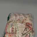 SweatyRocks Women's Tie Backless Tropical Print Halter Top and Shorts 2 Piece Vacation Outfits S