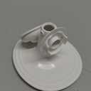 Momcozy Original Replacement Accessories for Upgraded Mobile Flow | Upgraded M9,Original Upgraded M9 Breastfeeding Parts,24mm Flange,1 Pack (White)