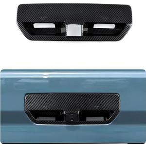 MYDDL Car Carbon Fiber Rear Door Handle Bowl Sticker Decal Trim Cover Interior Decoration for Ford Bronco Sport 2021 2022 2023 2024 2025 Accessories