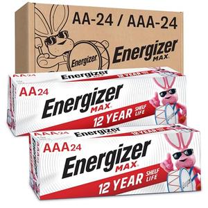 Energizer Max 24 x AA Batteries 