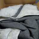 8x10 Rug for Living Room, Fuzzy Plush Large Area Rug, Fluffy Modern Shag Non Slip Soft Furry Carpet for Bedroom Kids Room Nursery Teens Dorm Home Decor, Cream White