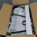 Magheo 2 Pack Pots and Pans Organizer Under Cabinet, 22" Deep Expandable Pull Out Pot Lid Organizer and Storage with 10 Adjustable Dividers No Drill Pot and Pan Holder Rack with Handle Bracket(Black)