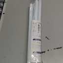 MEXAU 1Pcs Spring Tension Curtain Rod 26-39 inch Spring Tension Rods White Tension Rods Adjustable Spring Rod Extendable Tension Rod For Kitchen, Bathroom, Window, Bookshelf,Closet.