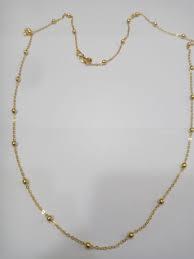 Golden Necklace 35.5"