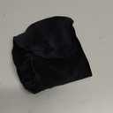 SINOSSO Bar Stool Cover, Super Soft Velvet Dia.11-13" Round Stretchy Washable Dustproof Slipcover for Upholstered Furniture (S, Black,1 Count)