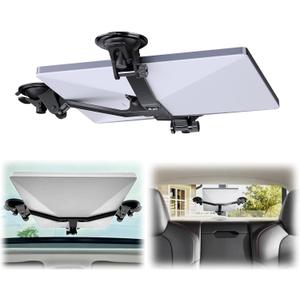 Foldable Starlink Mini Car Mount with Suction CupsQuick Release Sunroof/Moonroof Mount for Car, RV, Boat, Truck Glass (Black)