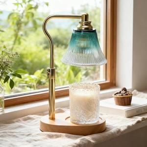 Dialan's Candle Warmer Lamp with Timer - Electric Candle Warmer Lamp with Height Adjustment and Dimmer for Warming Scented Wax, Home Décor and House Warming Birthday Gifts for Women Mom