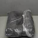 Calming Donut Dogs Beds for Small Dogs Washable,19inch Plush Round Pet Bed for Cozy Sleep,Fluffy Faux Fur Large Cat Bed,Fits up to 25 lbs Pets,Dark Grey