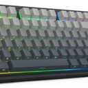 Redragon Wireless Mechanical Keyboard and Mouse Combo, Bluetooth/2.4Ghz/USB-C Wired, RGB Backlit, TKL Creamy Gaming Keyboard with Hot Swappable Linear Switches + 12800 DPI Gamer Mouse