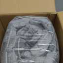 Qieryun Heated Blanket Electric Throw, Soft Flannel Heating Blanket with 8 Hours Auto Off 10 Fast Heating Levels Machine Washable Sherpa Heated Blanket with Overheating Protection (Throw (50" x 60"), Light Gray)