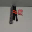 Dumbbell-Handle-set for 1inch Wide Weight Plates Dumbbell Bars, Durable Threaded Barbell Handles Adjustable Weightlifting Accessories for Training Sport Workout Gym (13.77inch)