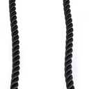 Double Length Tricep Pull Down Rope - 55 Inches Attachment for Cable Machine - Heavy Duty Long Tricep Pull Down Rope - 4 Feet 7 Inch