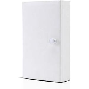 CKEYURE Premium XL PU Leather Faraday Box for Car Keys Wall Mount | Anti Theft Faraday Key Fob Protector | Faraday Cage | Car Key Holder | RFID Key Box | Key fob Signal Blocker