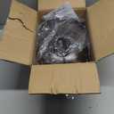 Caged Bird Feeders Metal - 3 Lbs - Squirrel-Proof Wild Bird Feeders, Clear Tube Feeders Hanging Outside Starling Proof, Detachable Cleaning, 4 Feed Ports(Copper)