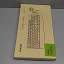 seenda Wireless Bluetooth Keyboard and Mouse Combo, COE200 Ergonomic Wireless Keyboard Mouse with Wrist Rest, Multi-Device Connection, Full-Size, Compatible for Computer/Laptop/Mac/MacBook, Black