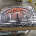 Lifetime Height Adjustable Portable Basketball System, 44 Inch Backboard (Black/Orange)