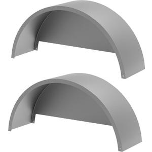 2 Pack Single Axle Trailer Fenders with Fenders Backs,Fits for 14to 16 Wheels - 32 x 9 x 15 Trailer Fenders Replacement for Car Hauler Trailer,Cargo Trailer,Utility Trailer,Landscape Trailer