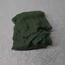 Artoid Mode Boho Cheesecloth Gauze Forest Green Wedding Table Runner, 120 Inch Seasonal Fabric Kitchen Dining Holiday Table Decor for Home Party Indoor